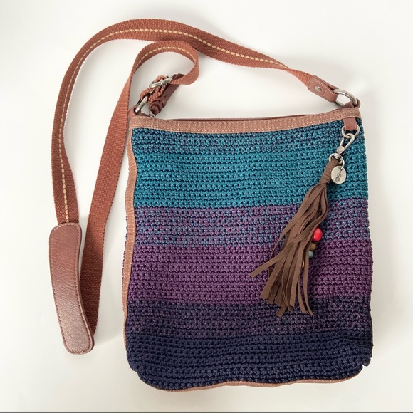 The Sak Bags The Sak Lucia Crochet Crossbody Bag Multicolor